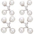 thumbnail image 1 of Miangastore Pince Réglable Blanche 4 Pcs 1.1X0.6In, 1 of 8