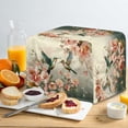 thumbnail image 4 of HELLHERO Hummingbird Flowers Print 2 Slice Toaster Cover, Dustproof Bread Machine Protector with Drawstring, Small Kitchen Appliances Protective Toaster Cover (11.4"x7.8"x7.4"), 4 of 8