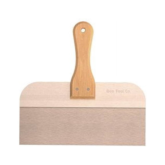 TAPING KNIFE - STAINLESS STEEL 14" x 3" - 7" WOOD HANDLE