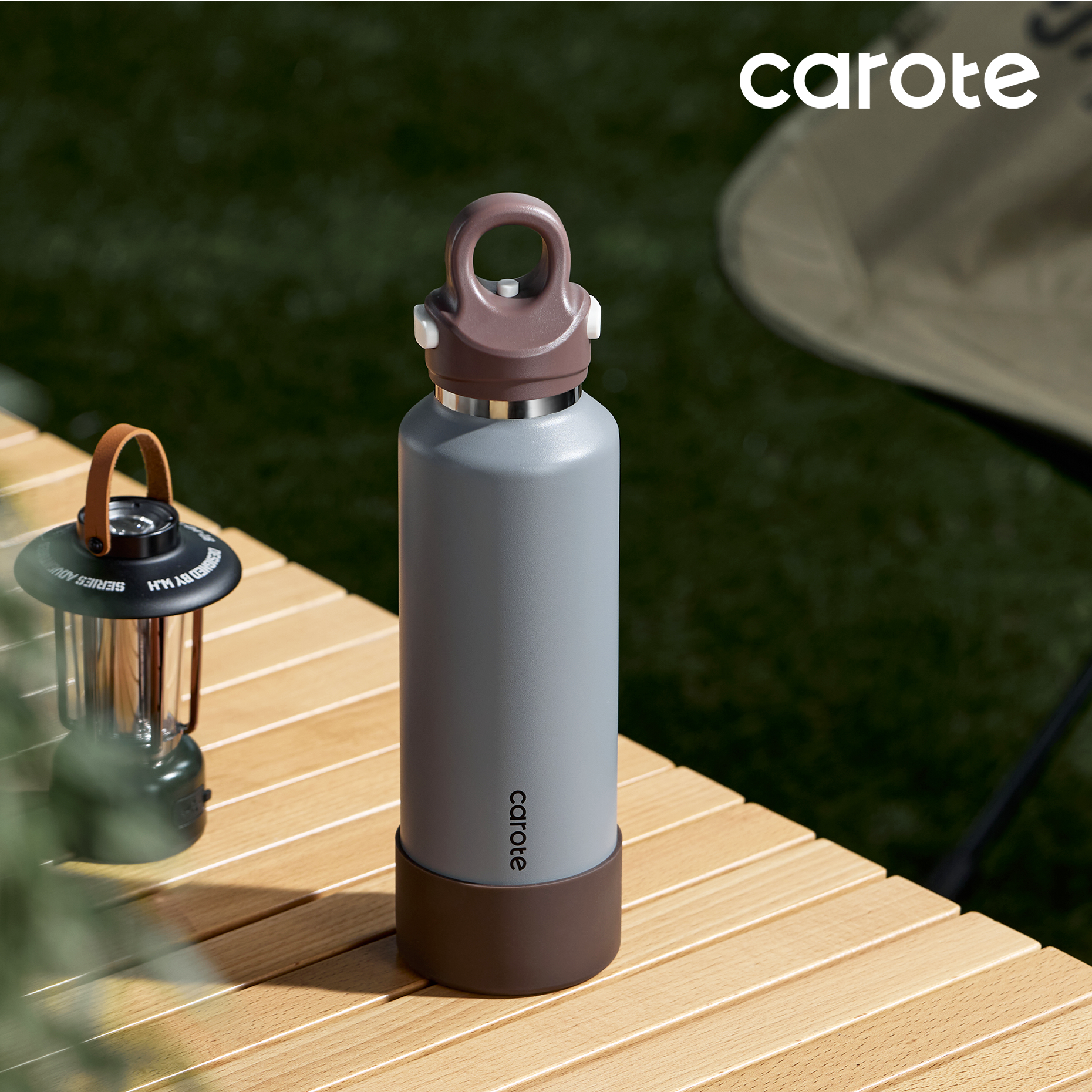 Carote 2-Pack 20 oz Insulated Stainless Steel Water Bottles photo 6
