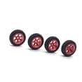 thumbnail image 1 of Vogacara Paquete de 4 1/28 Coches de control remoto Actualizaciones Neumáticos Ruedas Neumáticos de estilo de coche Kits de construcción modelo Rojo Vogacara FN009857-04, 1 of 6