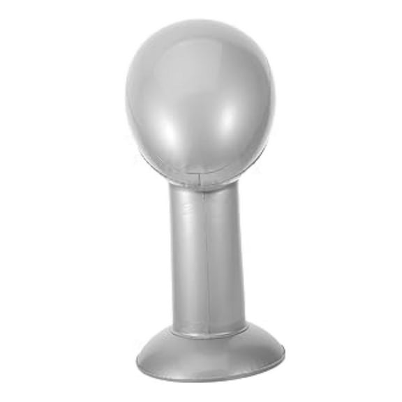 Tall Pvc Inflatable Mannequin Head Hat Glasses Caps Hair Wig Display Stand