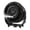 Pitch-black, variant on Small Desktop Misting Fan with Temp Control 4000mAh USB Rechargeable, 100-Speed Digital Display, Portable Turbo Fan for Home Office Travel Outdoor