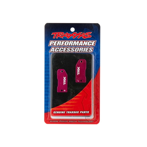 Traxxas 3632P Caster Blocks 30 Degree Pink-Anodized 6061-T6 TRA3632P