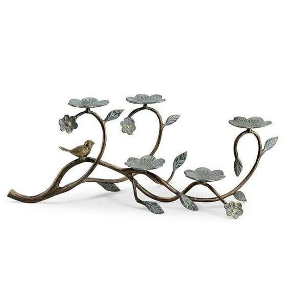 SPI Home 35167 Bird & Flowers Candle Holders
