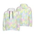 thumbnail image 6 of Bingfone Color Rabbit Men's Drawstring Hoodie Long Sleeve Pocket Sweatshirts-X-Large, 6 of 6