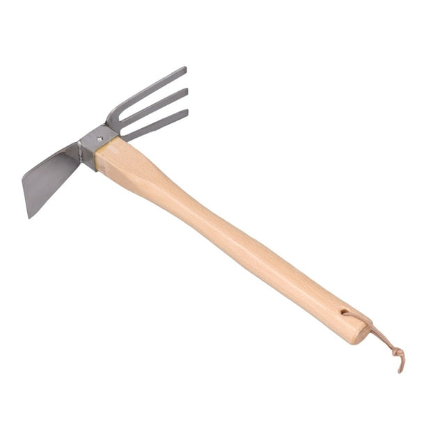 Hoe Rake Hand Tool Light Weight Fine Workmanship Small Volume