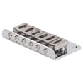 thumbnail image 2 of Guitars Tailpiece, Zinc Alloy 6 String Easy Installation Firm Fixing Electric Guitar Bridge  For Instrument, 2 of 9