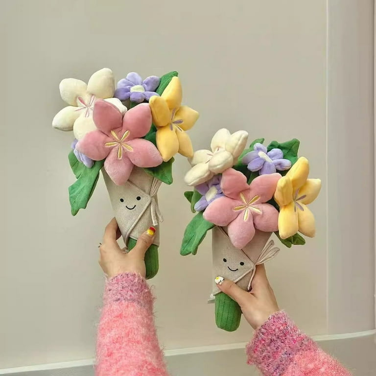  Amuseable Bouquet of Flowers 花 Jellycat Amuseable Bouquet of Flowers - Pumpkin and Bean