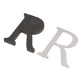 thumbnail image 3 of Elodie 3D Mirror Wall Sticker Letter R Acrylic Decal DIY Alphabet Art Mural Decor R, 3 of 8