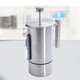thumbnail image 5 of Cafetera de 1200 ml, cafetera de acero inoxidable 304, cafetera de doble pared con prensa francesa, tetera aislada para preparar café y té, 5 of 8