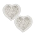 thumbnail image 2 of Cookie Cutter Set Rose Flower Silicone Mother'S Day Fondant Valentines Wedding Cake Heart Candy Silicone Mould for Baking Tools Biscuit Mold,Baking Cutter,Pastry Mold,Dough Cutter,Stainless Steel Coo, 2 of 5