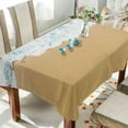 thumbnail image 4 of Summer Beach Rectangle Tablecloth, Dust Proof Anti Wrinkle Wipeable Table Cloth Tabletop foration of Dinner Kitchen Wedding Holiday Party 54"x72" Decor Gift, 4 of 7