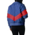 thumbnail image 3 of Women's The Wild Collective  Royal Buffalo Bills Puffer Full-Zip Hoodie, 3 of 3
