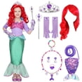 thumbnail image 3 of Disfraz de Spooktacular Creations: Sirenita para niña de 12 a 14 años, 3 of 8
