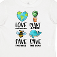 thumbnail image 4 of Inktastic Earth Day Plant a Tree Save the Bees Save the Seas Love Your Mother Earth Boys or Girls Toddler T-Shirt, 4 of 5