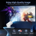 thumbnail image 2 of Salange Native 1080p 8K&4K Support Ultra Short Throw projector with 12000 Lumens,WiFi 6 and BT5.4,Auto Keystone for Home Movies Projection,Whith(2026 Upgrade), 2 of 9