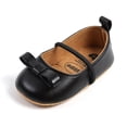 thumbnail image 3 of URMAGIC Infant Little Girls Ballerina Flats Shoes Mary Jane T-Strap School Uniform Party Dress Flat Shoes, 3 of 10