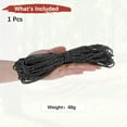 thumbnail image 4 of Uxcell Cuerda Paracord Reflectante de 2 MM 66FT [1PCS] - Cuerda de 3 hebras para Tiendas de Camping y Lonjas [Negro], 4 of 7