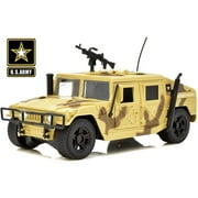 United States Army Desert Patrol Vehicle Lights Sounds Military Truck Playset