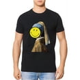 thumbnail image 4 of Elevenparis Mens Pearl Graphic T-Shirt, Black, Large, 4 of 4