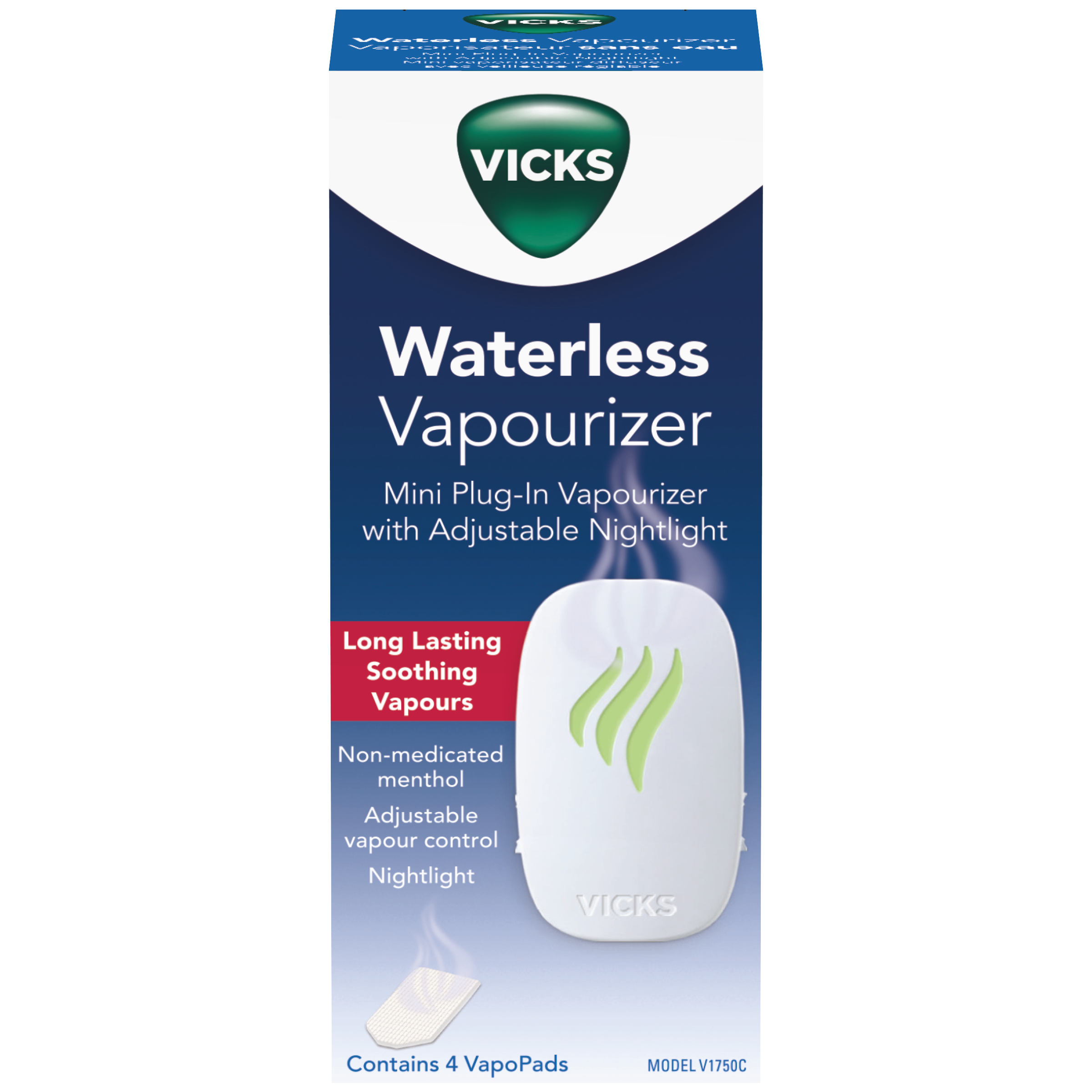 Vicks Plug-In Waterless Vaporizer with Nightlight photo 8
