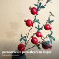 thumbnail image 2 of Abbraccia Flor artificial con frutos, rama decorativa, arreglo de Año Nuevo chino para el hogar, 2 of 6