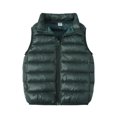 thumbnail image 2 of Ruyang Kids Boys Girls Quilted Puffer Vest Lightweight Sleeveless Zip Up Down Jacket Fall Winter Warm Soft Mock Neck Coat, 2 of 4