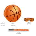 thumbnail image 6 of Dserhfy Basketball Pinata with Blindfold Bat And Confetti Basketball Theme Party Supplies for Kids Adults Sports Birthday Party Favors, 6 of 8