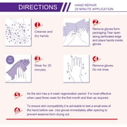 Aliver Lavender Exfoliating Hand Spa Mask - 3 Pack, Collagen Infused Hand Peel Glove Mask,Dead Skin Dry Hands Treatment Care