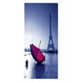 thumbnail image 2 of Etiqueta engomada removible BuyWeekMX Torre Eiffel 2PCS PVC, 2 of 8