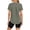 Army Green, variant on Women's Workout Tops Short Sleeve Creneck T Shirts UPF 50+ Quick Dry Athletic Sun Protection Tops Moisture Wicking Gym Tee Blue