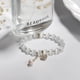 thumbnail image 4 of ZHAOCHENG Pulsera de piedra semipreciosa para mujer, pulsera de cristal Badu, pulsera de ópalo con cuentas de borla y cierre de corazón pequeño y fresco, joyería, 4 of 5