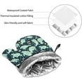 thumbnail image 3 of Manatee Oven Mitts and Pot Holders Sets,Heat Resistant Non-Slip Cooking Gloves with Cotton Lining for Kitchen Baking Grilling BBQ, 3 of 6