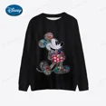 thumbnail image 3 of Suéteres Harajuku, ropa de calle, sudaderas con estampado de Disney Mickey Minnie, dibujos animados Y2K para mujer, ropa de calle de otoño, sudaderas para mujer, 3 of 5