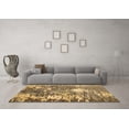thumbnail image 3 of Ahgly Company Indoor Rectangle Abstract Brown Modern Area Rugs, 2' x 4', 3 of 4
