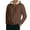 Brown, variant on Hoodies Sweatshirt for Men Pullover Lightweight Lined Long Sleeve Athletic Outwear Jacket Coat Soft Casual Winter Workout Top with Front Pocket Brown