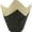 Black Exterior, variant on Novacart 160/50 Elite Grease-Proof Tulip Cup 2" Base Diameter x 2.13" High to 3.5" High, with Ecru Interior and Black Exterior - Pack of 200