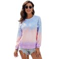 thumbnail image 4 of POGLIP Sweat à Capuche Tie-Dye Multicolore pour Femmes, 4 of 6
