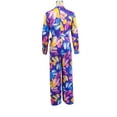thumbnail image 6 of Floral Multi Color Jumpsuit (S, MultiPurple), 6 of 7