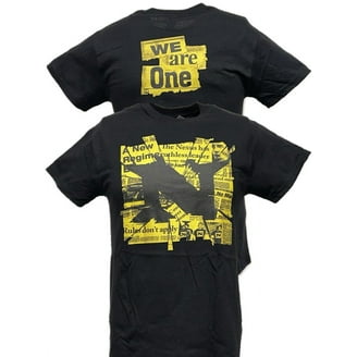 Nexus or Against Us Mens Black T-shirt CM Punk Wade Barrett Daniel