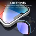 thumbnail image 3 of Protector de pantalla MANTO Glass para iPhone 14 Max de 6.7 pulgadas [paquete de 2+2], 3 of 9