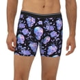 thumbnail image 2 of Disketp flower Skull crystal Men's Boxer Briefs Men’s Underwear Boxer Briefs for Men, 2 of 7
