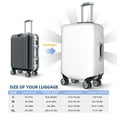 thumbnail image 6 of Kll White Luggage Cover Suitcase Cover Suitcase Protector-Small, 6 of 9