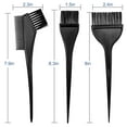 thumbnail image 6 of NOGIS 4 Pcs Salon Hair Coloring Dyeing Kit Plastic Dyeing Bowl Comb Kit Professional Salon Hair Coloring Dyeing Kit Dye Brush Comb Bowl Tint Tool for Salon and Home Black, 6 of 7