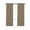 Beige, variant on Brown Daisy Blackout Curtains 84 Inches Length, Modern Farmhouse Chrysanthemum Floral Window Treatment Thermal Insulated Drapes for Bedroom Living Room 2 Panels 84x84 Inches
