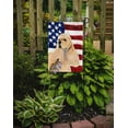 thumbnail image 2 of USA American Flag with Cocker Spaniel Garden Flag, 2 of 2