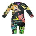 thumbnail image 5 of Splatoon Baby Long Sleeve Footless, Infant Playsuit Romper Jumpsuits for Boys Girls, 5 of 8