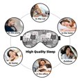 thumbnail image 6 of Uemuo Cats Group Pattern Sleep Eye Mask - Light Blocking Sleep Mask Blocking Out Light Perfectly, Soft and Comfortable Night Eye Mask, Eye Blinder, 6 of 7