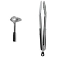 thumbnail image 1 of Kit de utensilios de cocina OXO Good Grips: cucharón y pinzas, 1 of 7